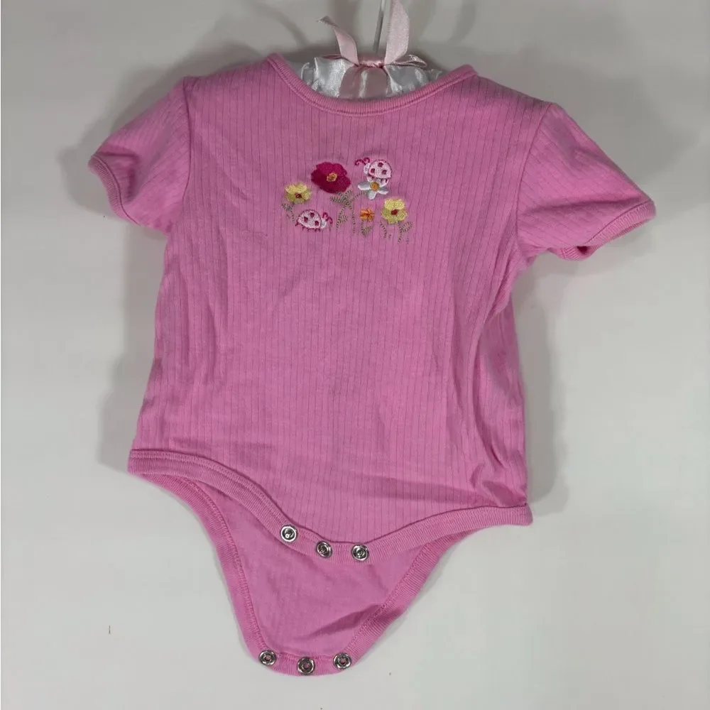 Circo Onesie Bodysuit Pink 9 month